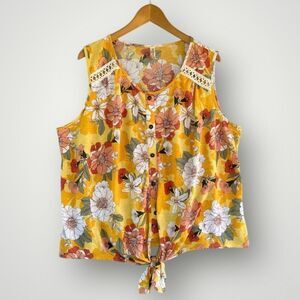 🎉5 for $45 🎉 Per Seption Women Top Blouse Shirt Size 2X